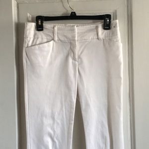 White slacks for the summer